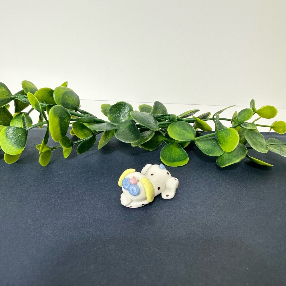 Vintage Mini Dog Figurine